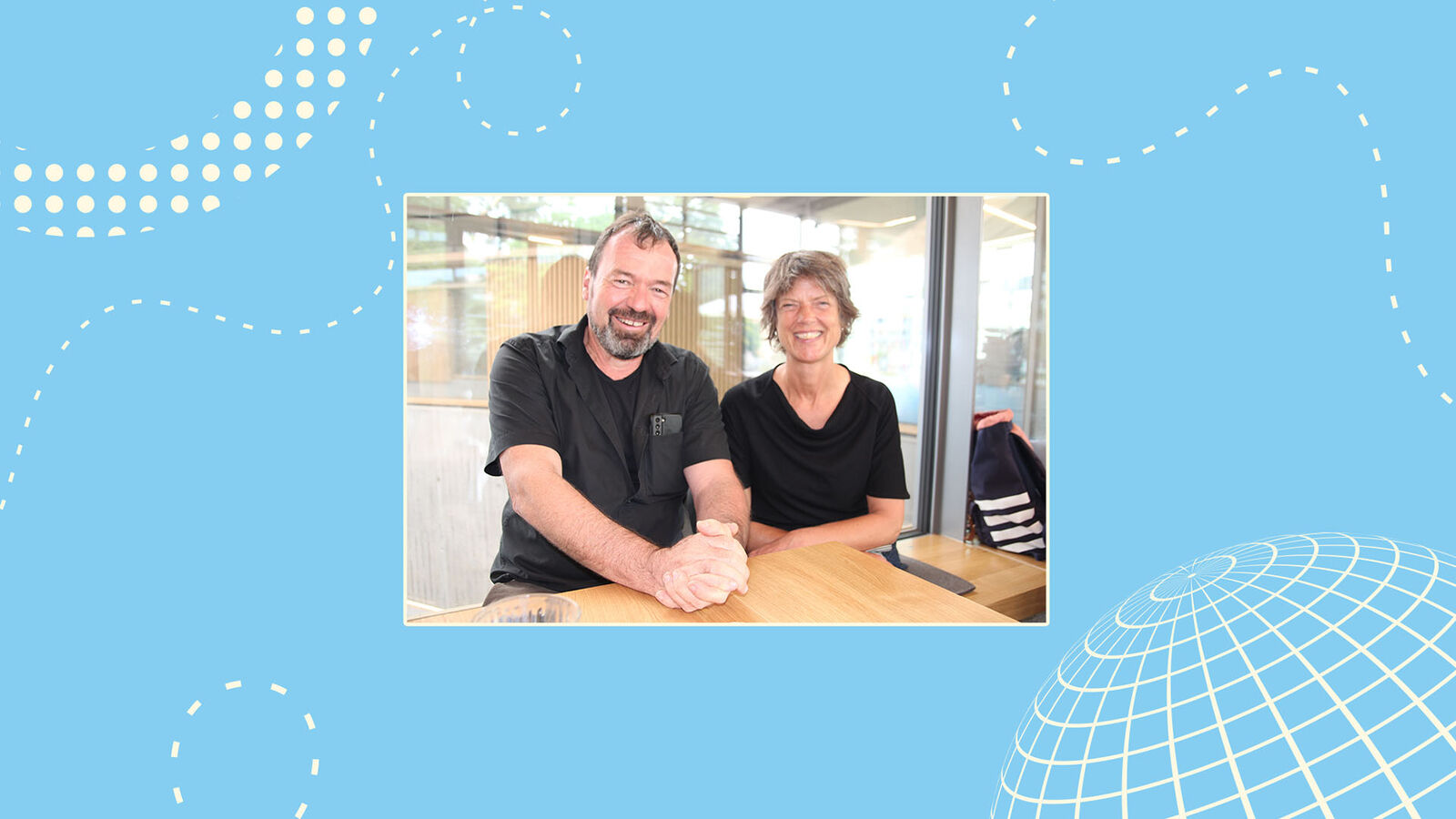 Portrai von Marcus Hölz und Regina Gmelin 