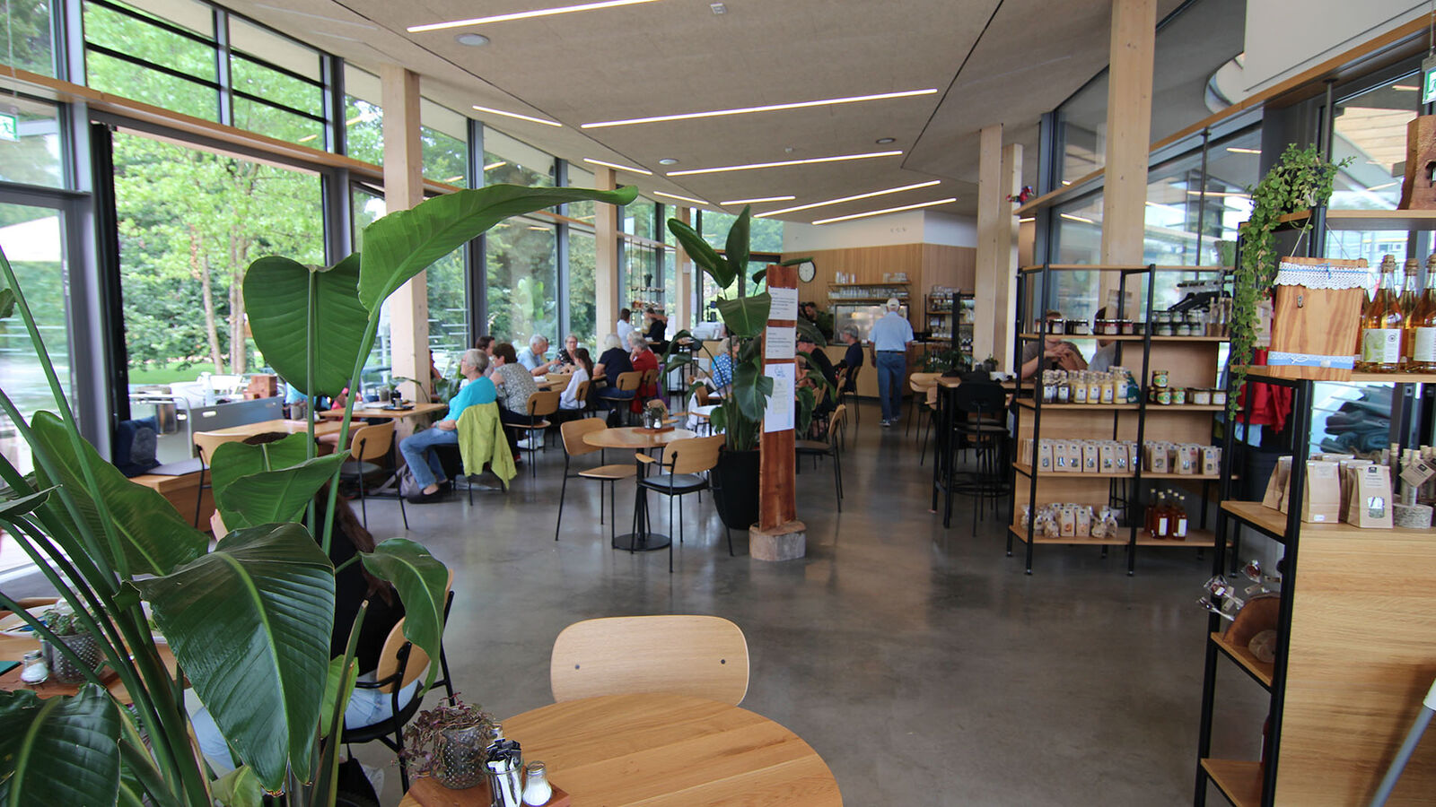 Café am Europaplatz, Innenansicht.