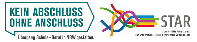 Logo des Projekts KAoA STAR: Kein Abschluss ohne Anschluss – Schule trifft Beruf