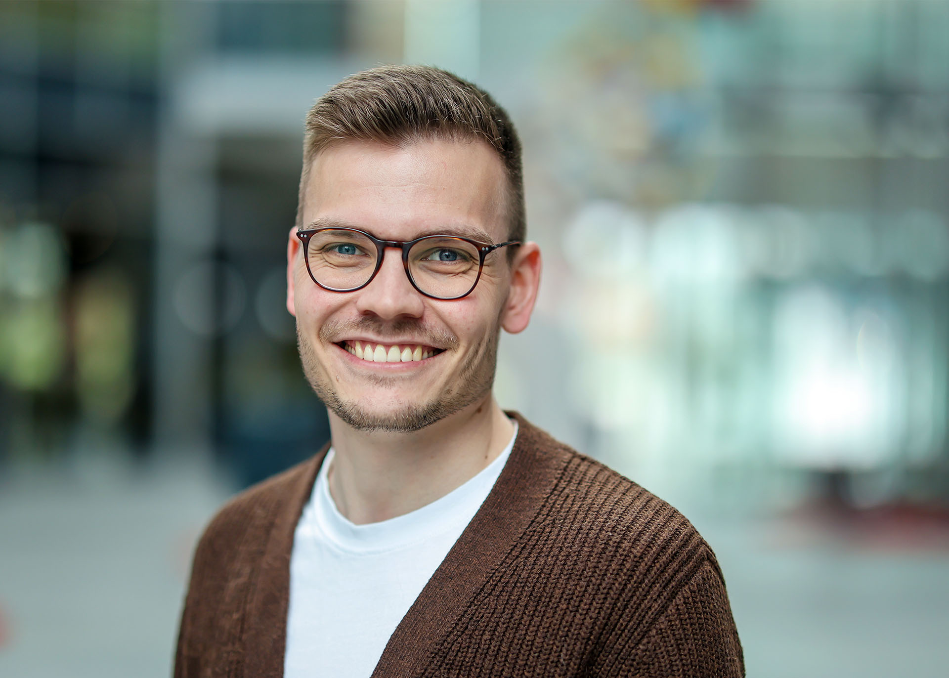 Das Foto zeigt LVR-Mitarbeiter Jonas Potthoff.