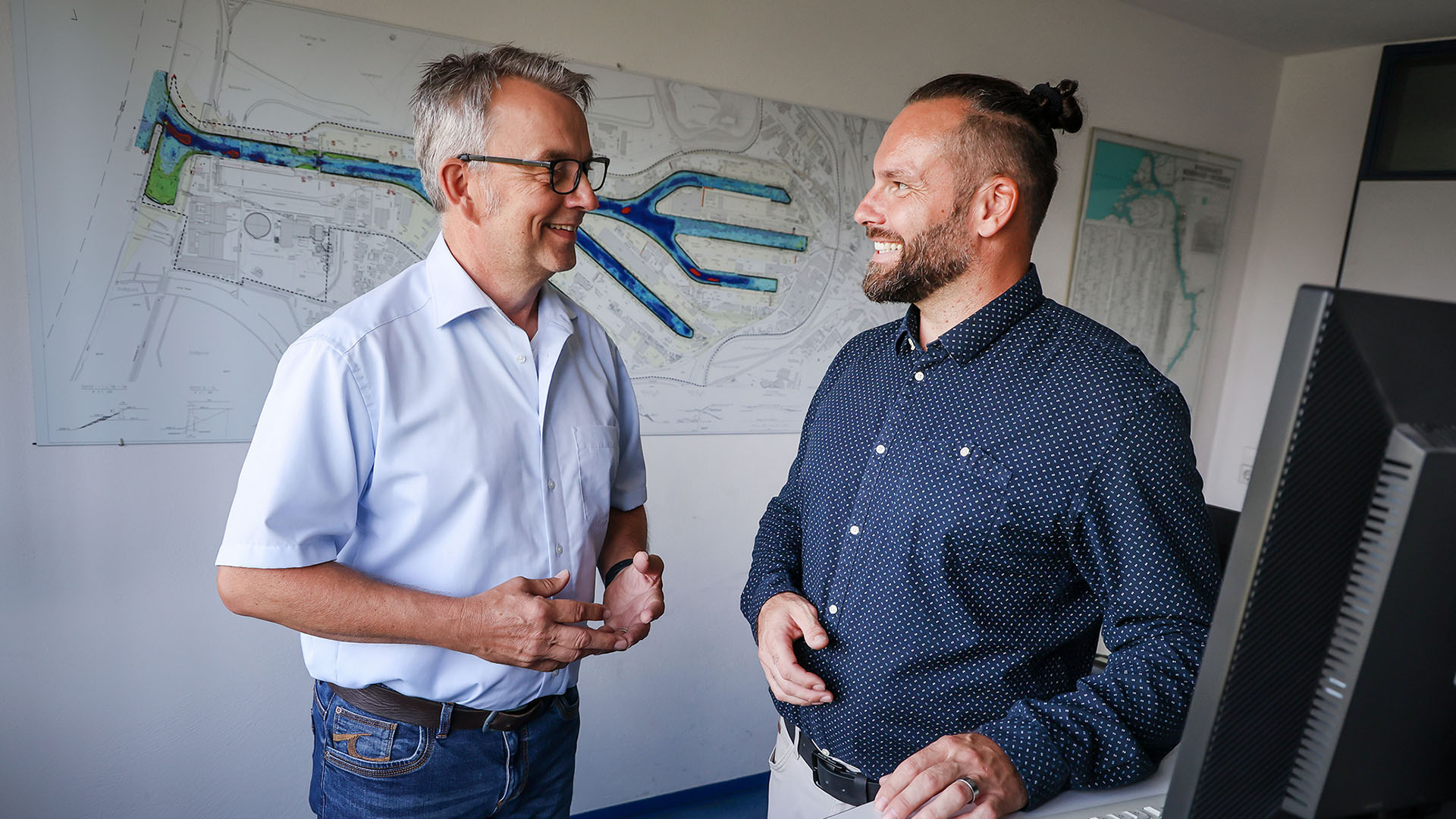 Christian Vedder und Alex Butz im Gepräch