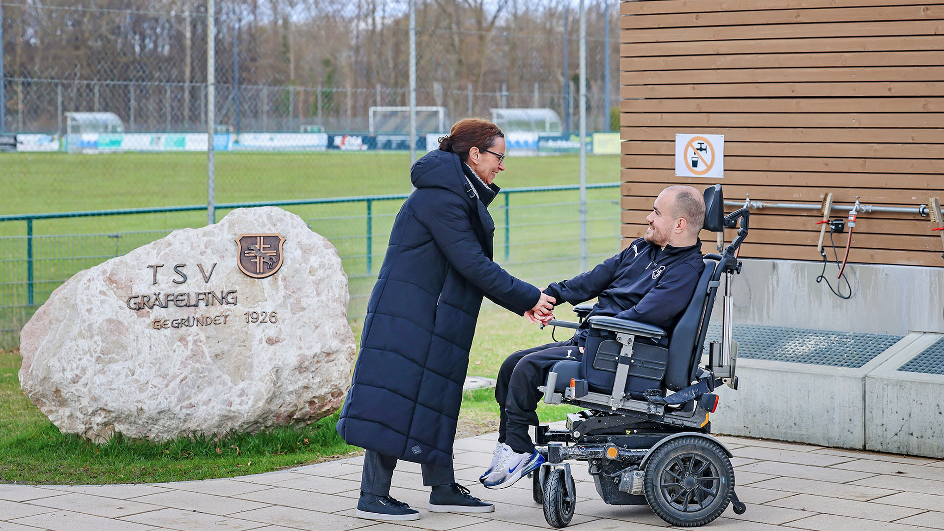 Handshake von Schaufler und Hrgovic