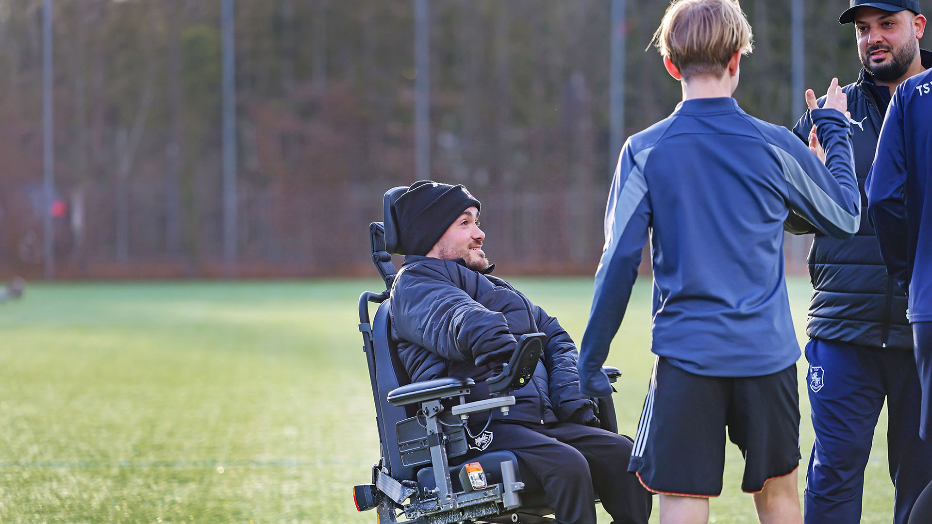 Hrgovic beim Training der U19 Mannschaft