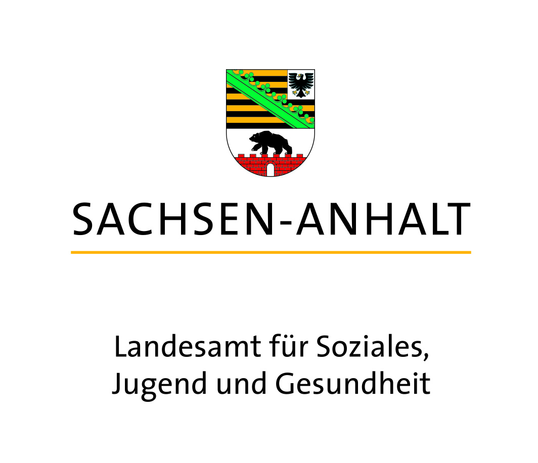 Logo des Landesamt für Soziales, Jugend und Gesundheit Sachsen-Anhalt.